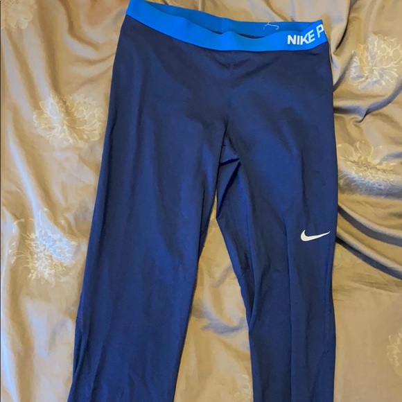 Nike Dri Fit Exercise Leggings Ladies - Picture 1 of 4